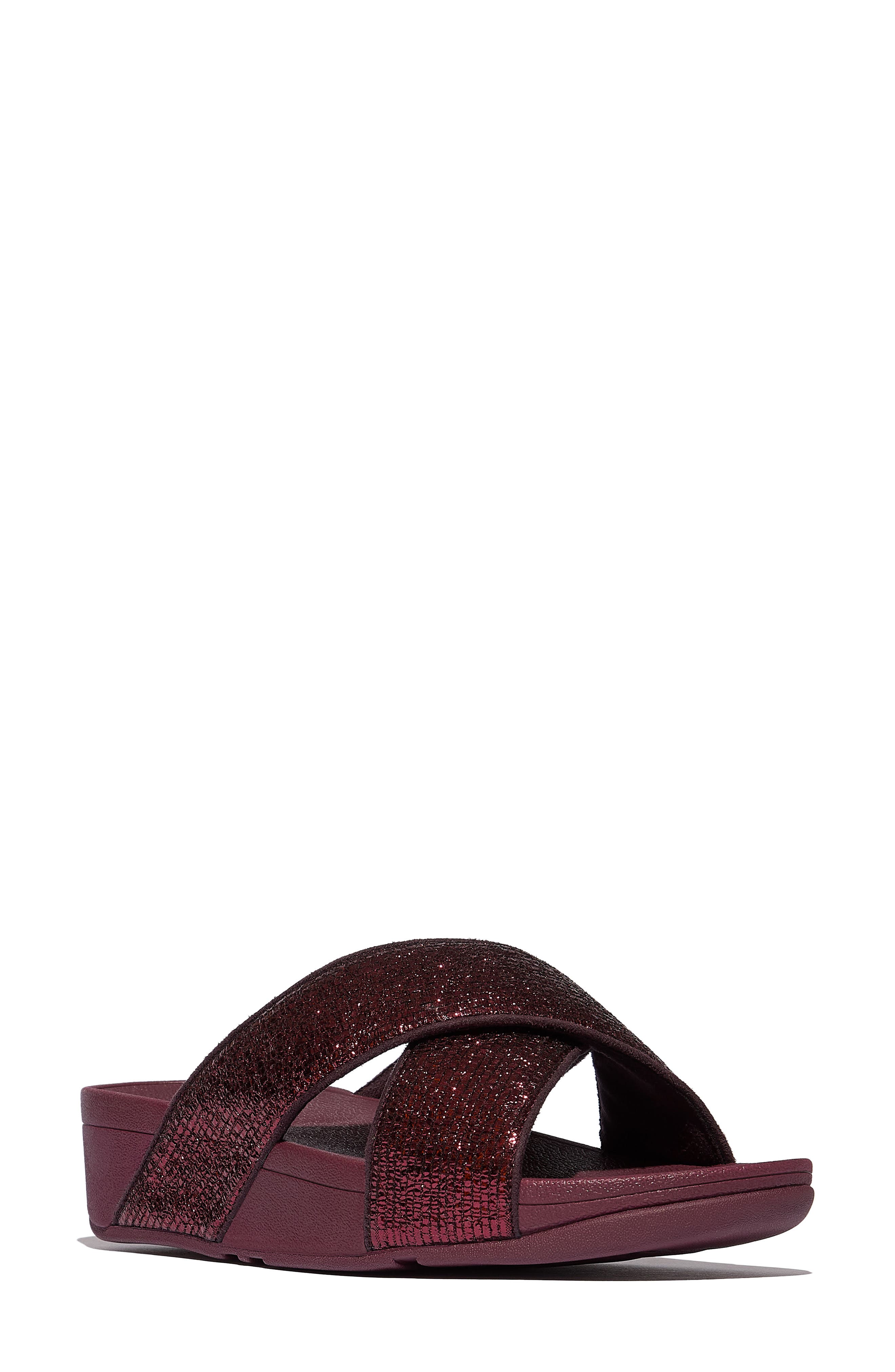 Lulu Crinkled Shimmer Sandal - image 5