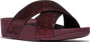 FitFlop Lulu Crinkled Shimmer Sandal