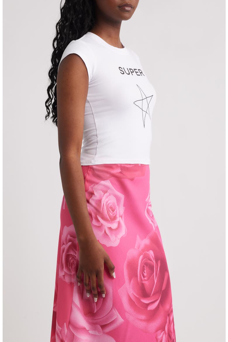 The Star Graphic T-Shirt, Alternate, color, WHITE