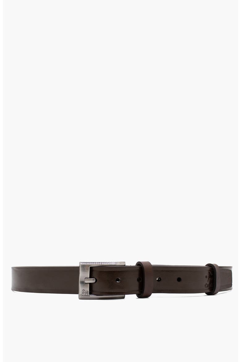 Gentleman 550 Leather Belt, Main, color, Brown