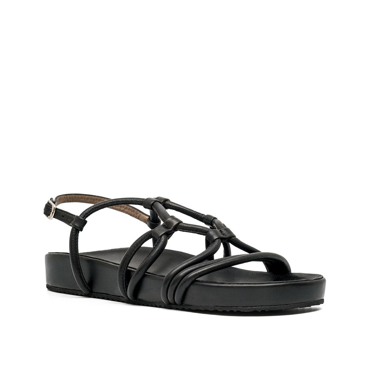 ALTA Flora Sandals, Alternate, color, Black