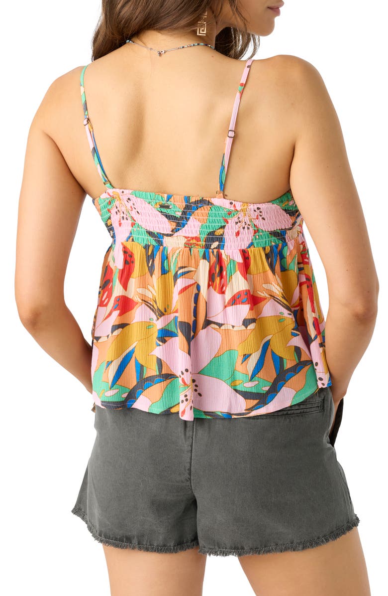 O'Neill Reeta Cabana Floral Babydoll Camisole, Alternate, color, 