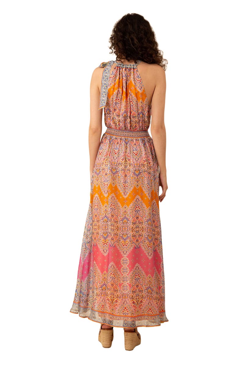 Hale Bob Vera Halter Maxi Dress, Alternate, color,