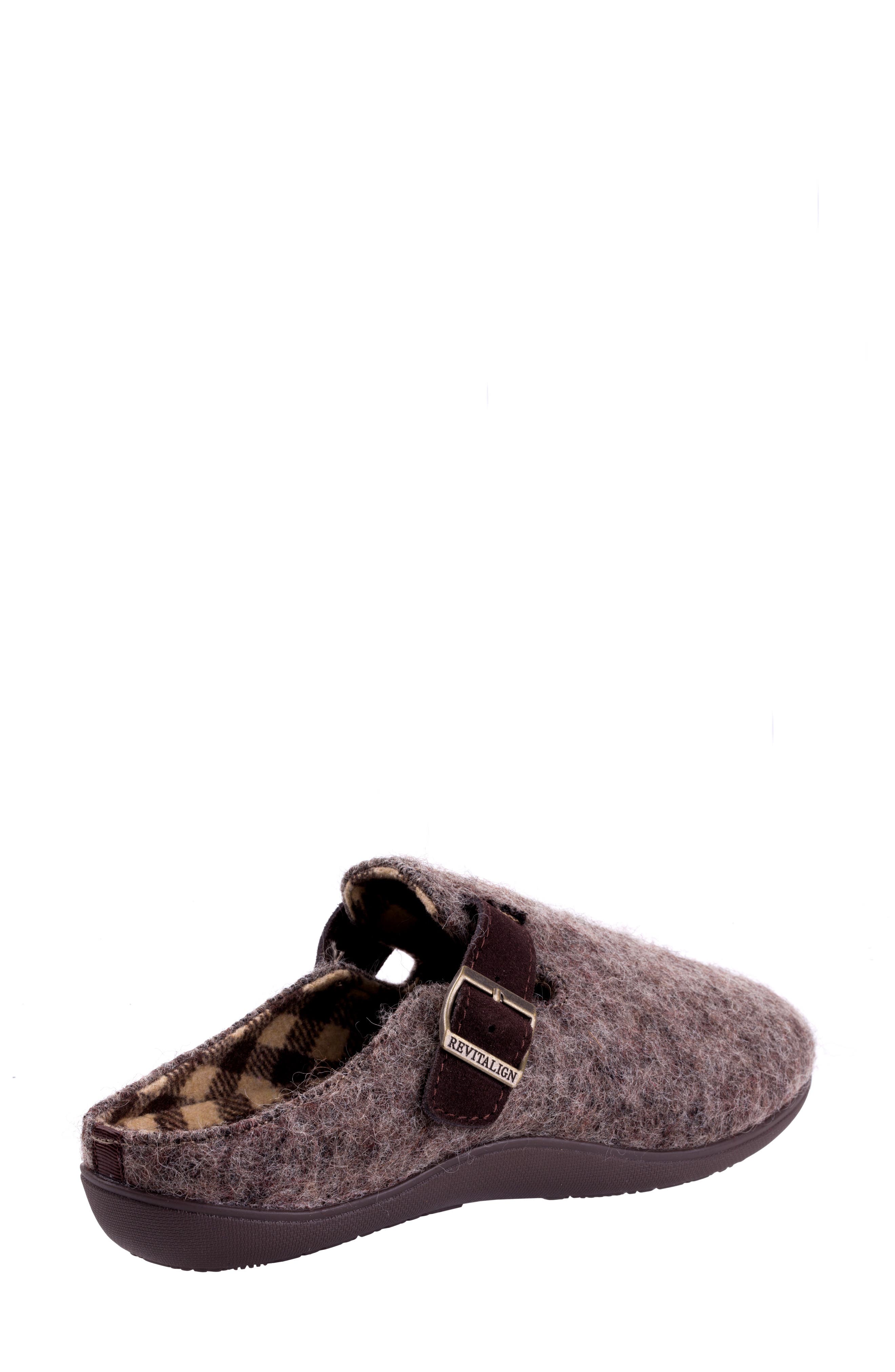 Oceanside II Orthotic Slipper, Alternate, color, BROWN