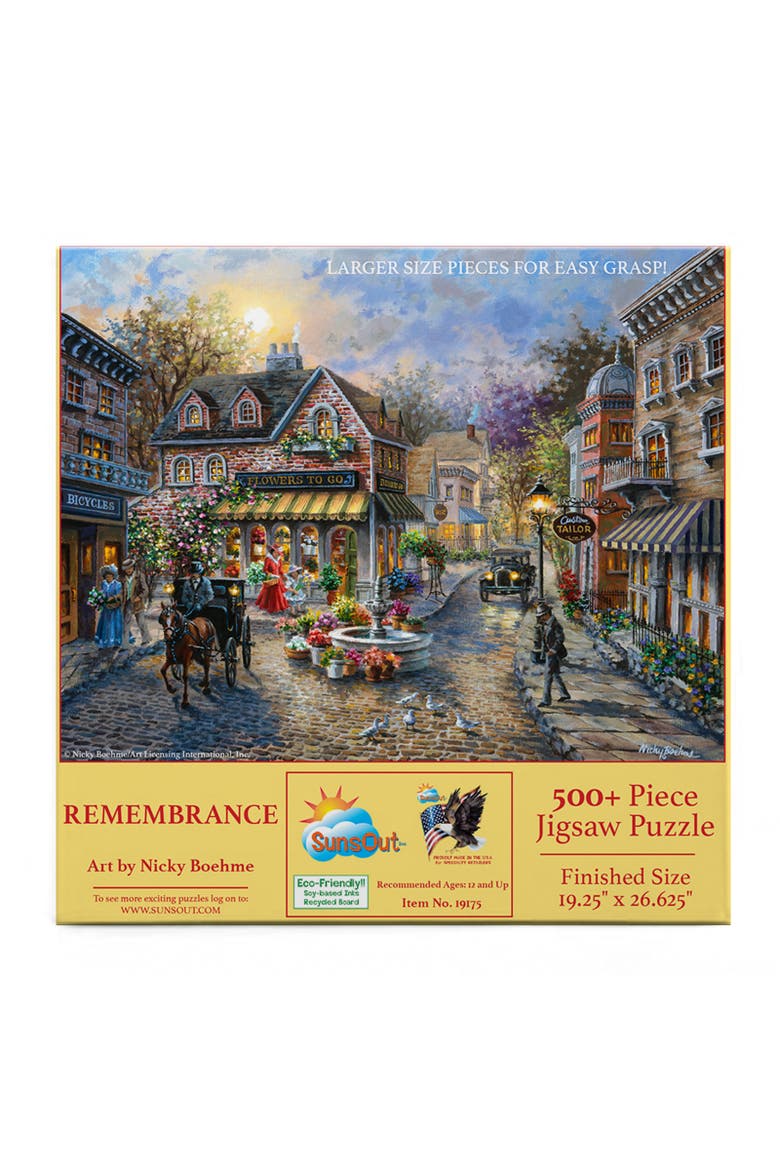 Remembrance 500 piece Jigsaw Puzzle for Adults Large Pieces, Alternate, color, Multicolor