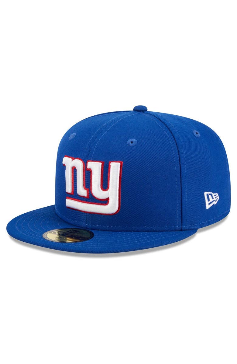 New Era Men's New Era Royal New York Giants Main Patch 59FIFTY Fitted Hat, Alternate, color, Royal