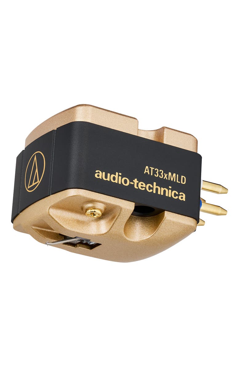 Audio-Technica AT33xMLD Dual Moving Coil Stereo Cartridge, Main, color, Black