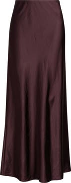 Open Edit Satin Maxi Skirt