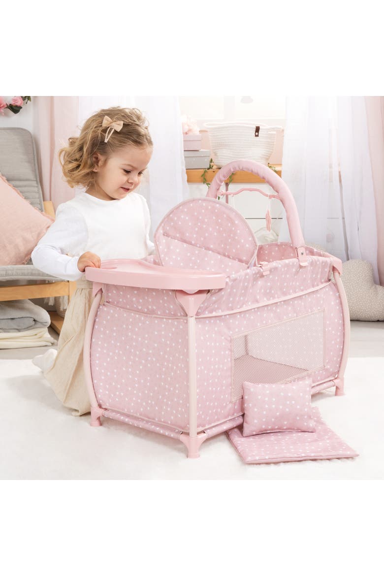 Doll Multi-Bed Care Center Fits 18" Dolls, Ages 3+, Alternate, color, Multicolored