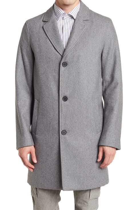 Wool Blend Melton Classic Topper