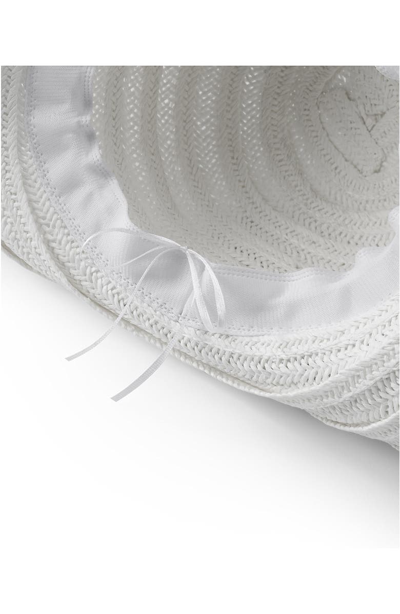 Lands' End Panama Hat, Alternate, color, White