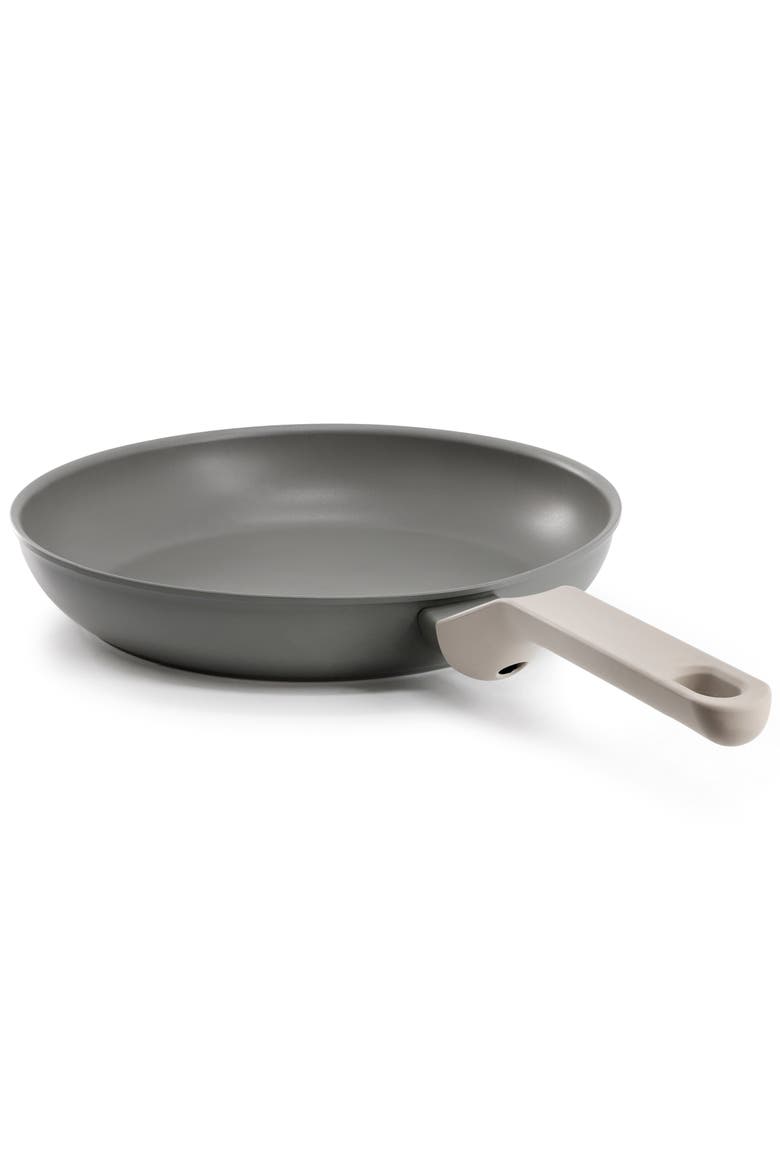 Ambrose 10 Inch Nonstick Aluminum Frying Pan, Alternate, color, Grey