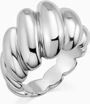 Oradina Sterling Silver Lady Finger Ring