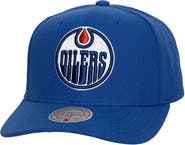 Mitchell & Ness Men's Mitchell & Ness Navy Edmonton Oilers Core Team Ground Pro Adjustable Hat