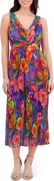 Siena Printed Chiffon Midi Dress