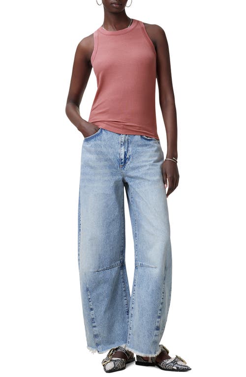 Allsaints Rina Tank Top In Ash Rose Pink