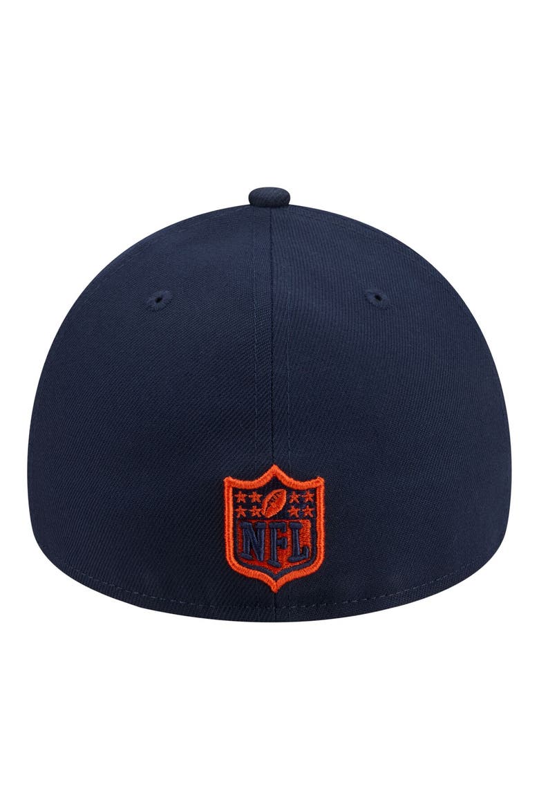 Men's New Era  Navy Chicago Bears A-Frame 59FORTY Fitted Hat, Alternate, color, Navy