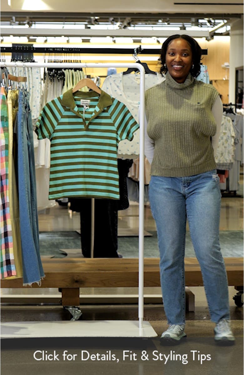 Delphi Stripe Polo Shirt, sales video thumbnail