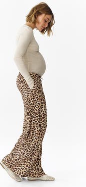 H&M Mama Wide Drawstring Trousers