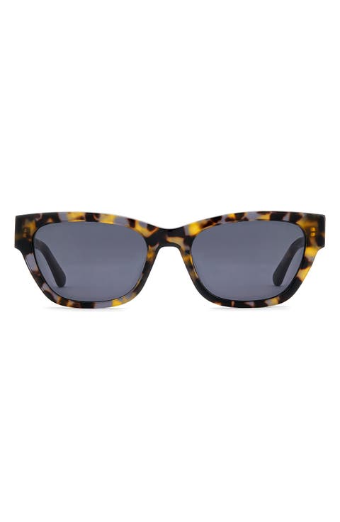 55mm Rectangular Sunglasses
