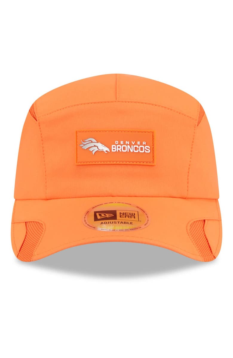 New Era Men's New Era Orange Denver Broncos 2025 Sideline Runner Adjustable Hat, Alternate, color, Orange