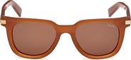 ZEGNA 50mm Geometric Sunglasses