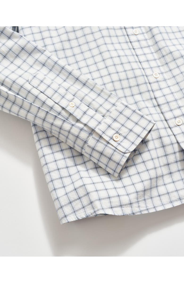 Billy Reid Cypress Grid Plaid Button-Up Oxford Shirt, Alternate, color, 