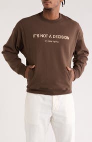 Cactus Man Fleece Graphic Sweatshirt