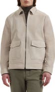 Bugatchi Suede Bomber Jacket