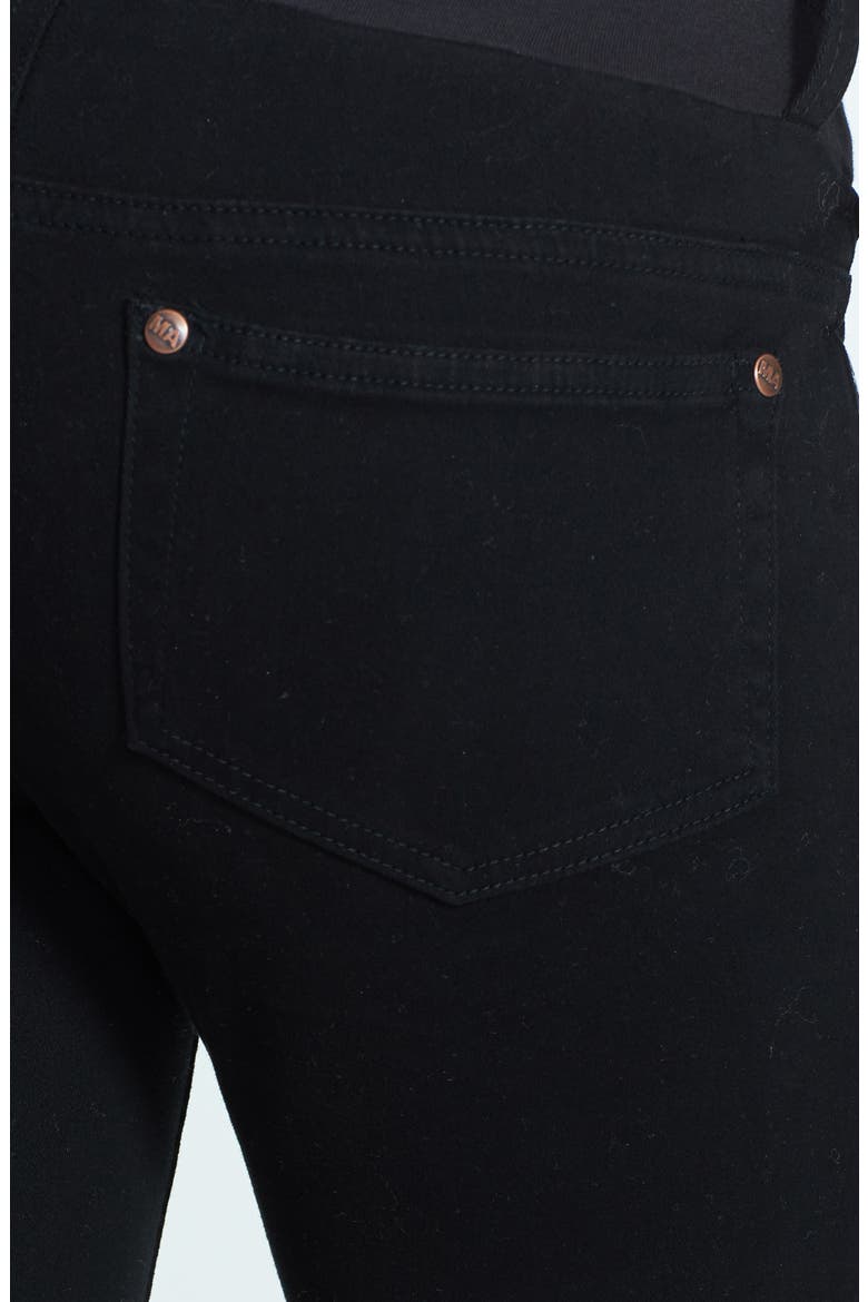 Maternity Skinny Ankle Stretch Jeans, Alternate, color, BLACK