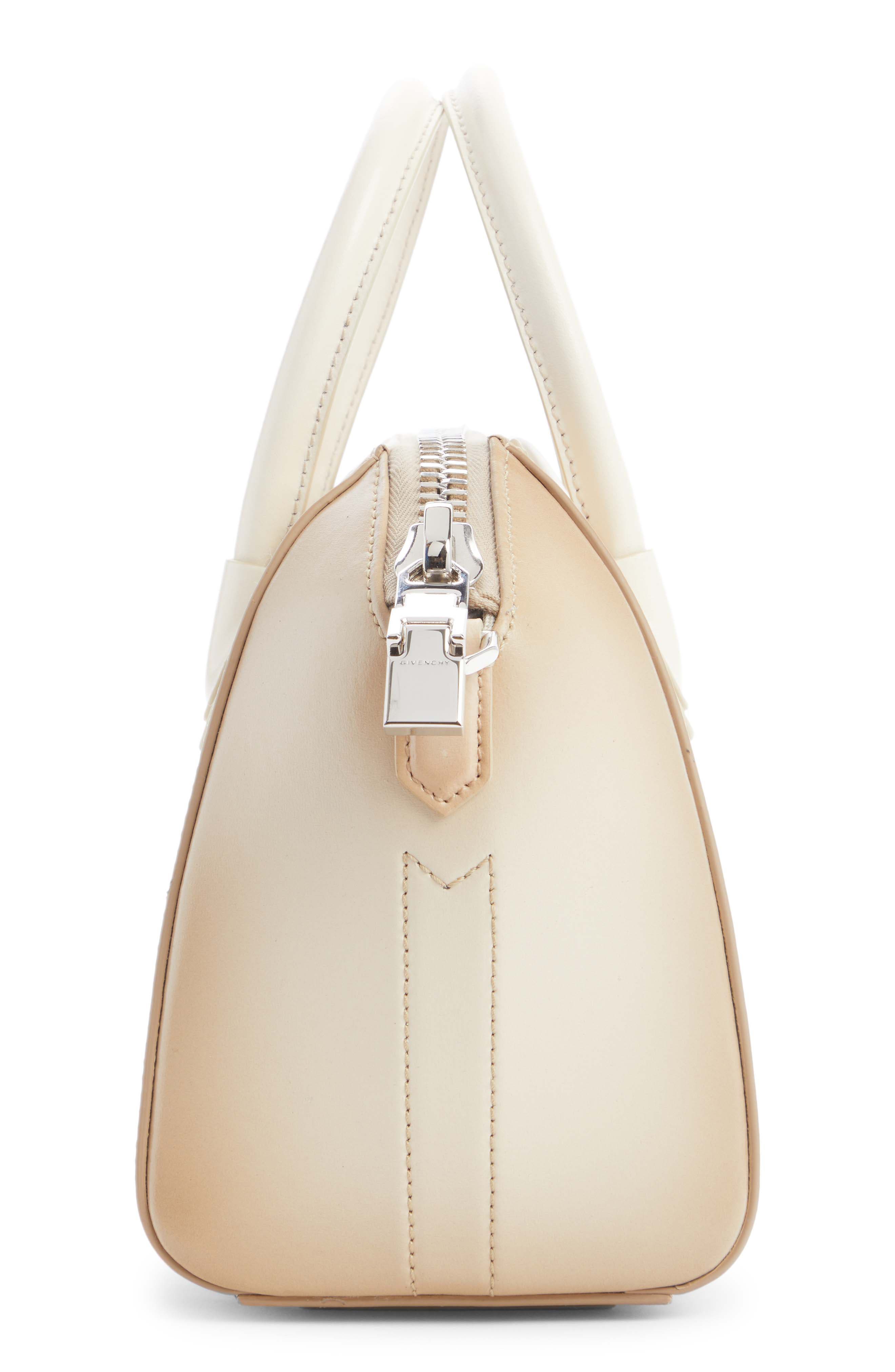 Givenchy Small Antigona Leather Top Handle Bag, Alternate, color, 