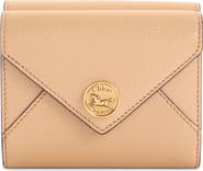Chloé Leather Envelope Trifold Wallet