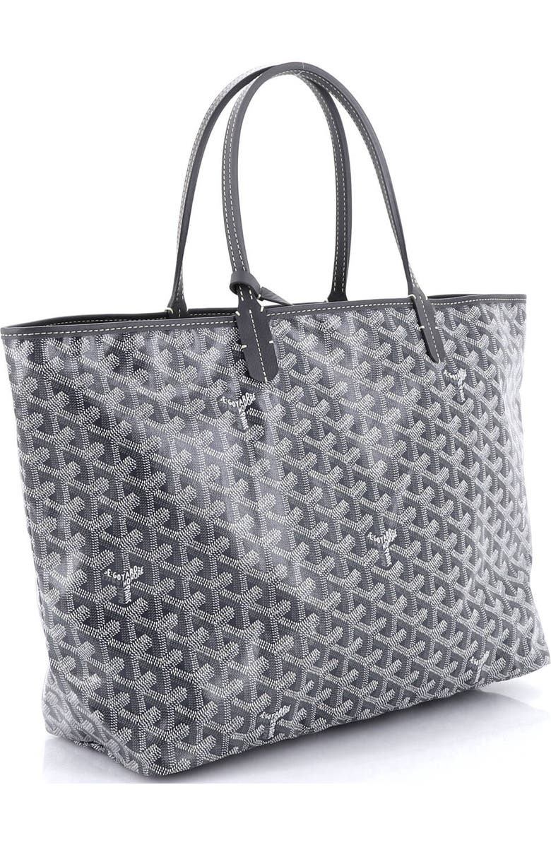 Pre-Owned Goyard Saint Louis Tote Coated Canvas PM, Alternate, color, Gray