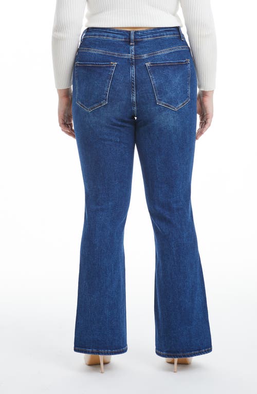 Bayeas High Waist Bootcut Jeans In Deepsea