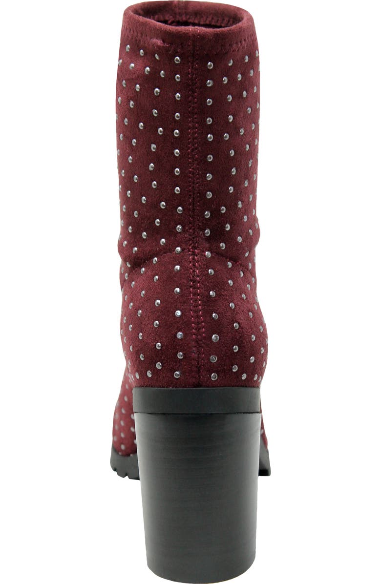 Charles by Charles David Danielle Pointed Toe Bootie, Alternate, color, Deep Maroon