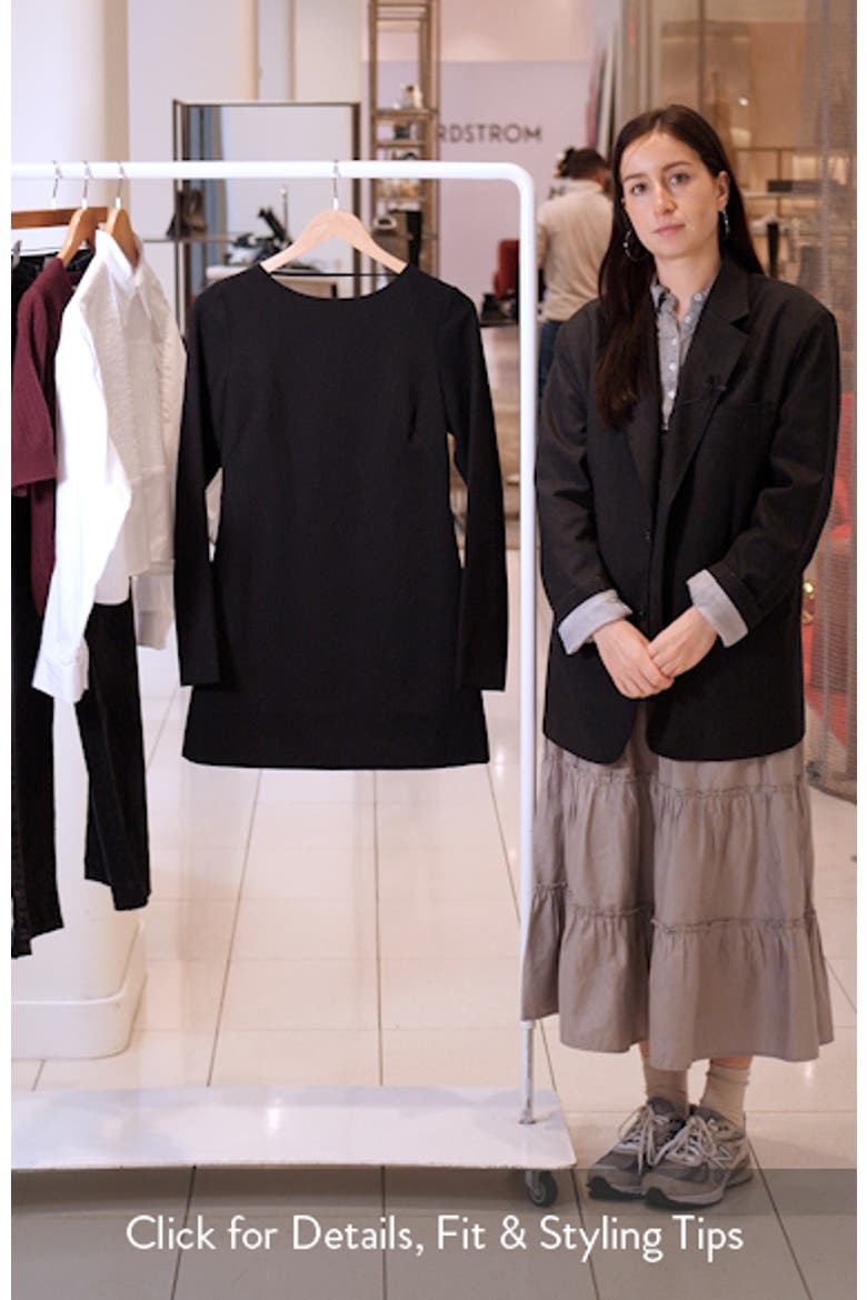 Meet Cute Long Sleeve Minidress video