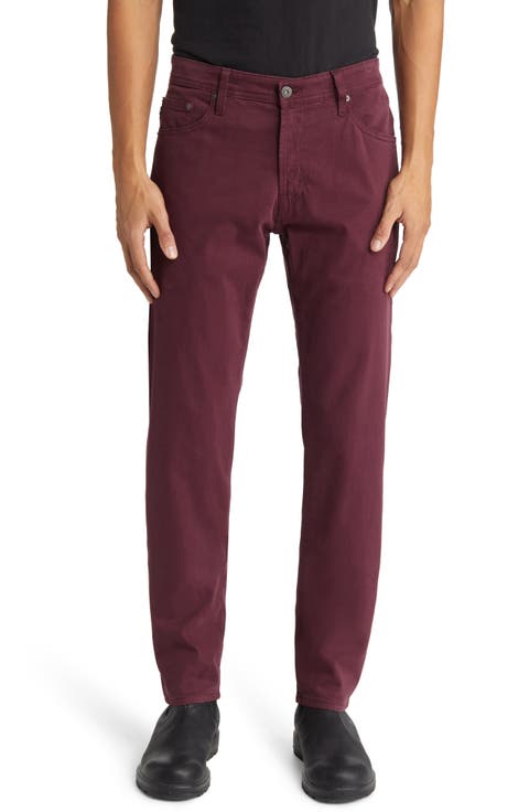 Tellis Slim Fit Sateen Pants (Regular & Big) (Nordstrom Exclusive)