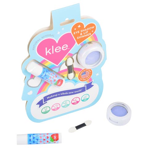 Periwinkle Kiss - Kids' Eye Shadow and Lip Shimmer Set