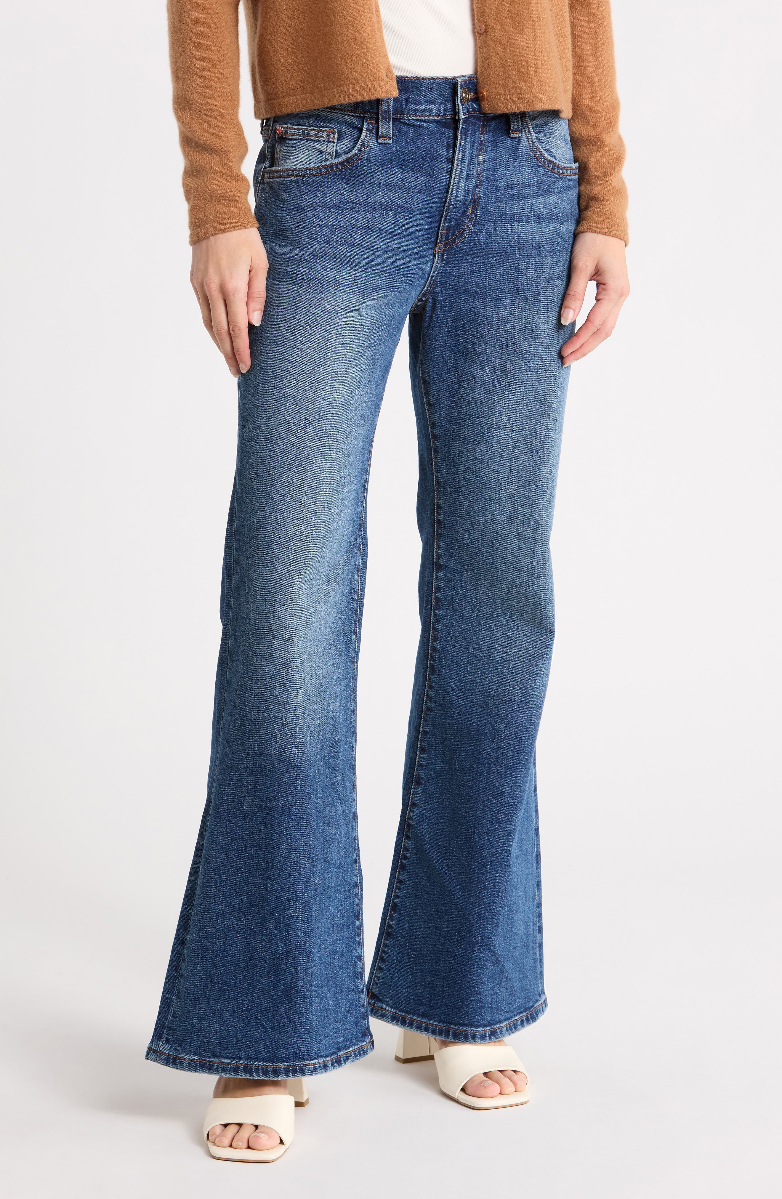 Hailey High Waist Flare Leg Jeans