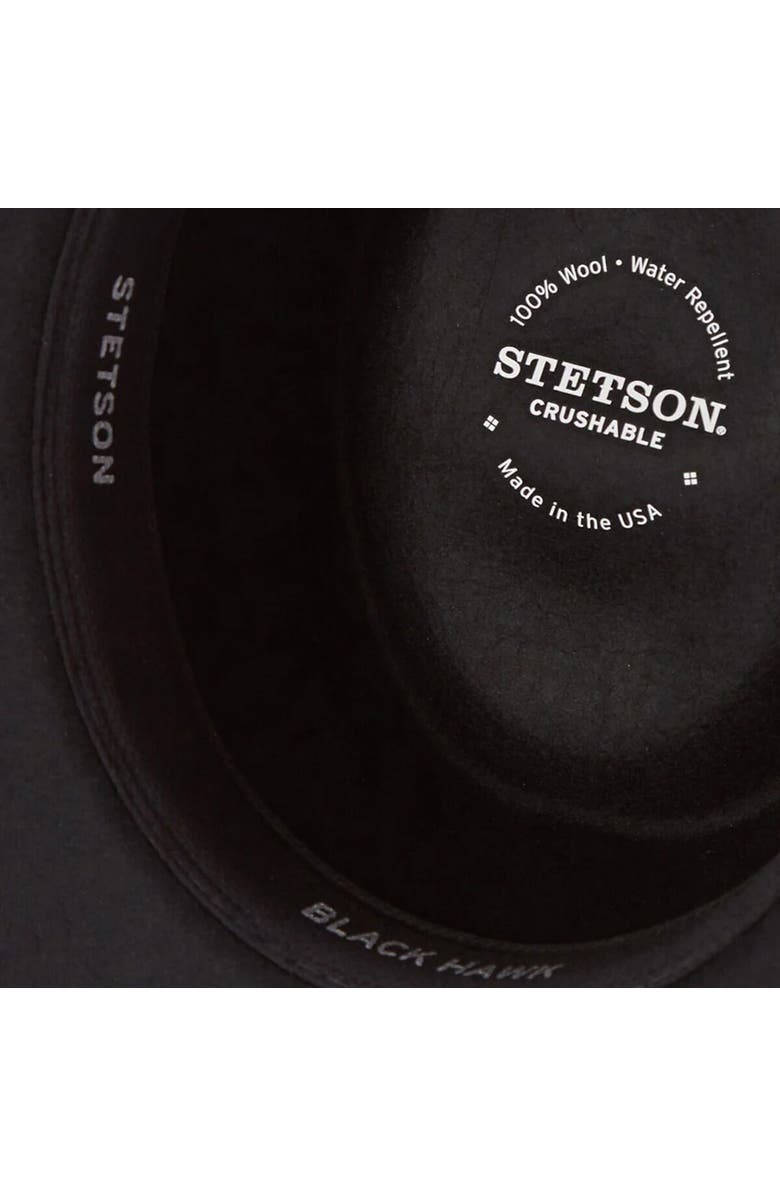 Stetson Black Hawk Hat, Alternate, color, 