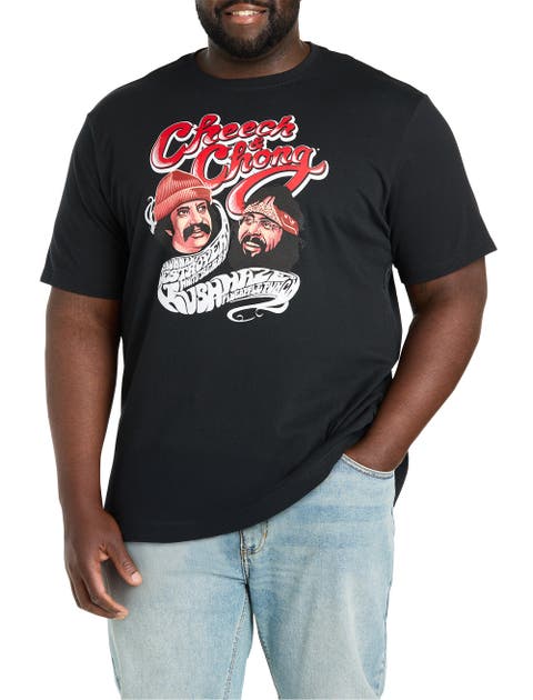 Big & Tall Cheech And Chong Rush Haze Graphic Tee