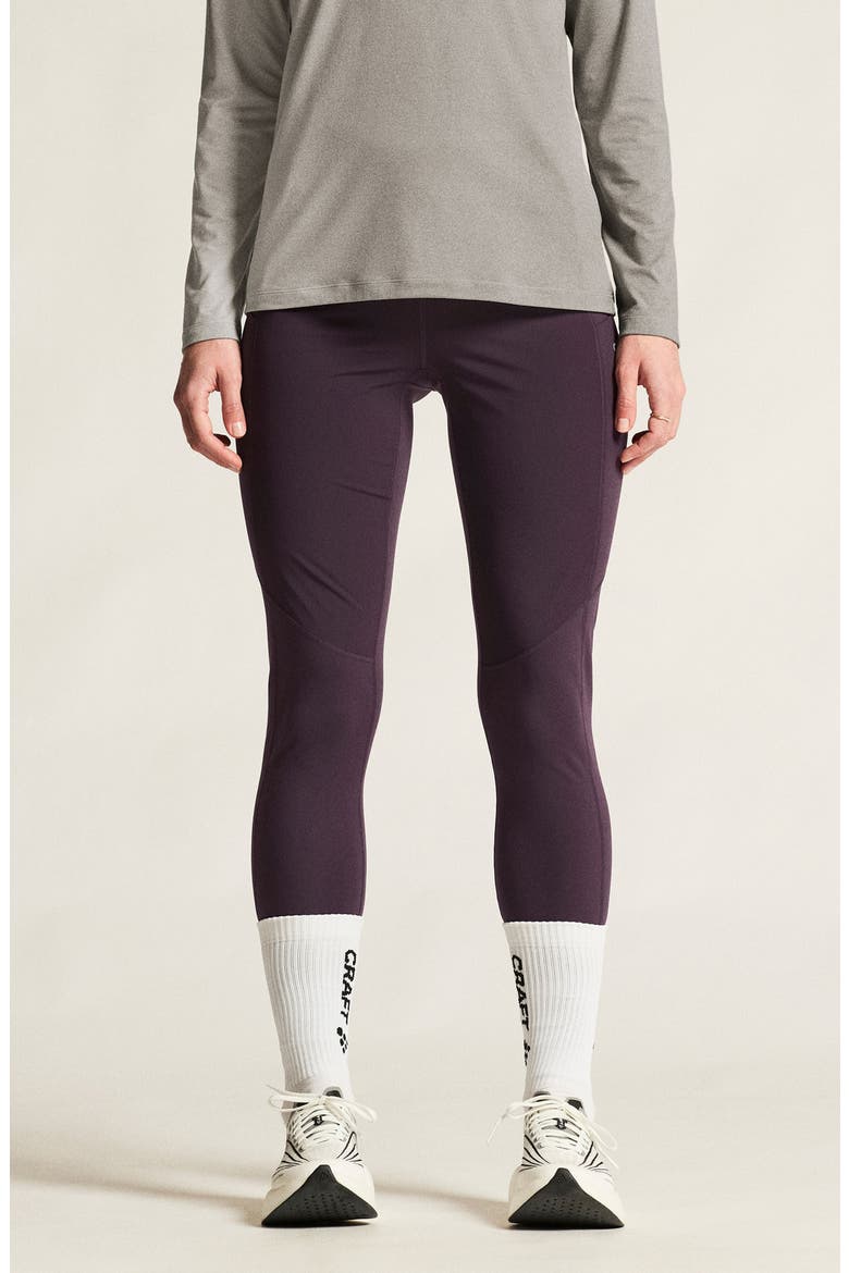 ADV Essence Warm Tights, Alternate, color, DARK PLUM