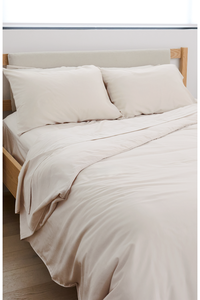 Performance TENCEL Duvet Cover, Alternate, color, Sand
