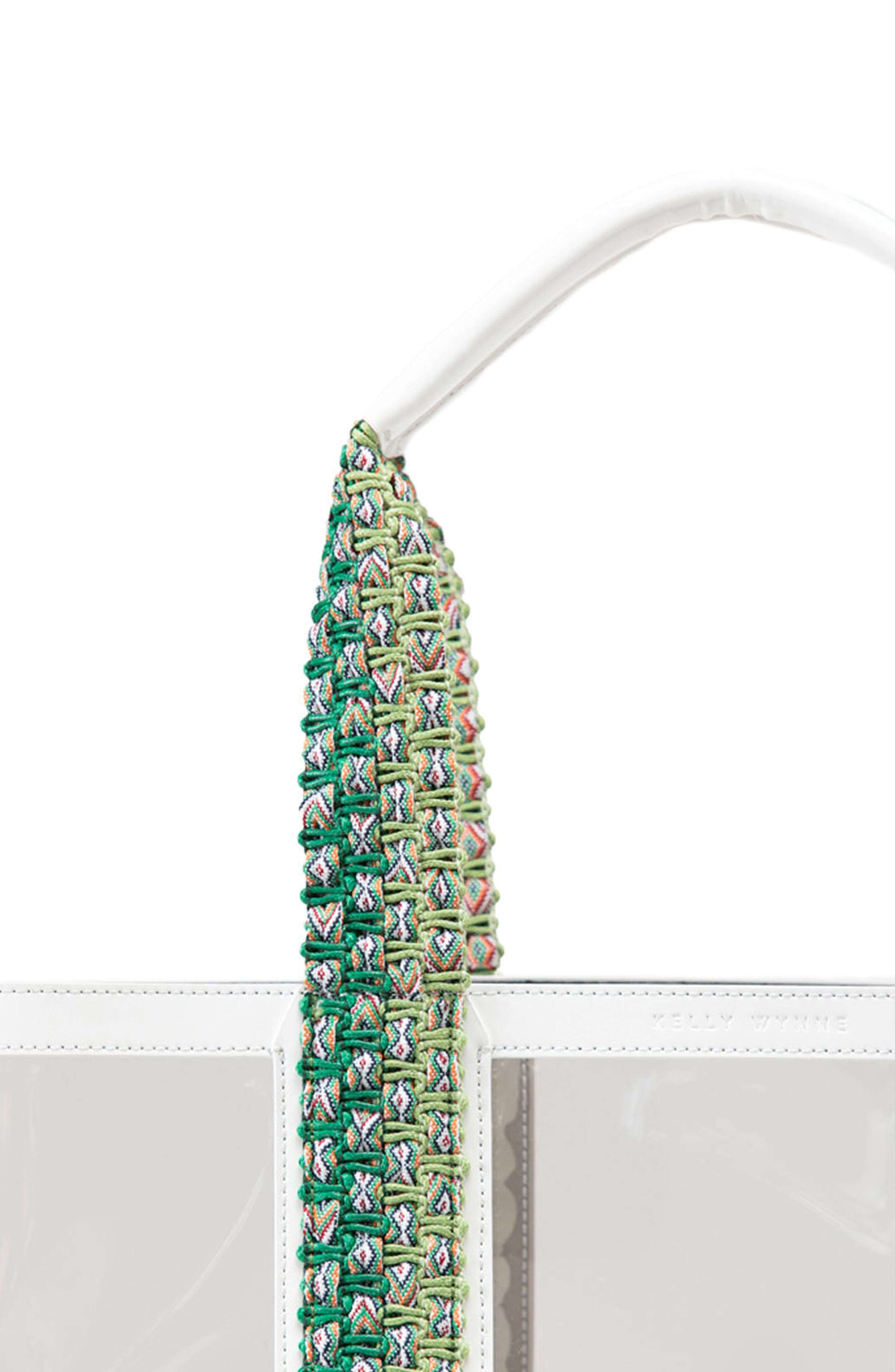 Kelly Wynne Clear Beach Tote, Alternate, color, 