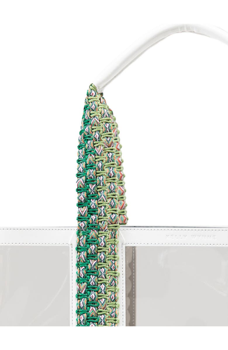 Kelly Wynne Clear Beach Tote, Alternate, color,
