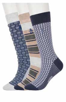 Paulson Stripe 3-Pack Crew Socks