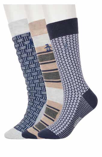 Paulson Stripe 3-Pack Crew Socks