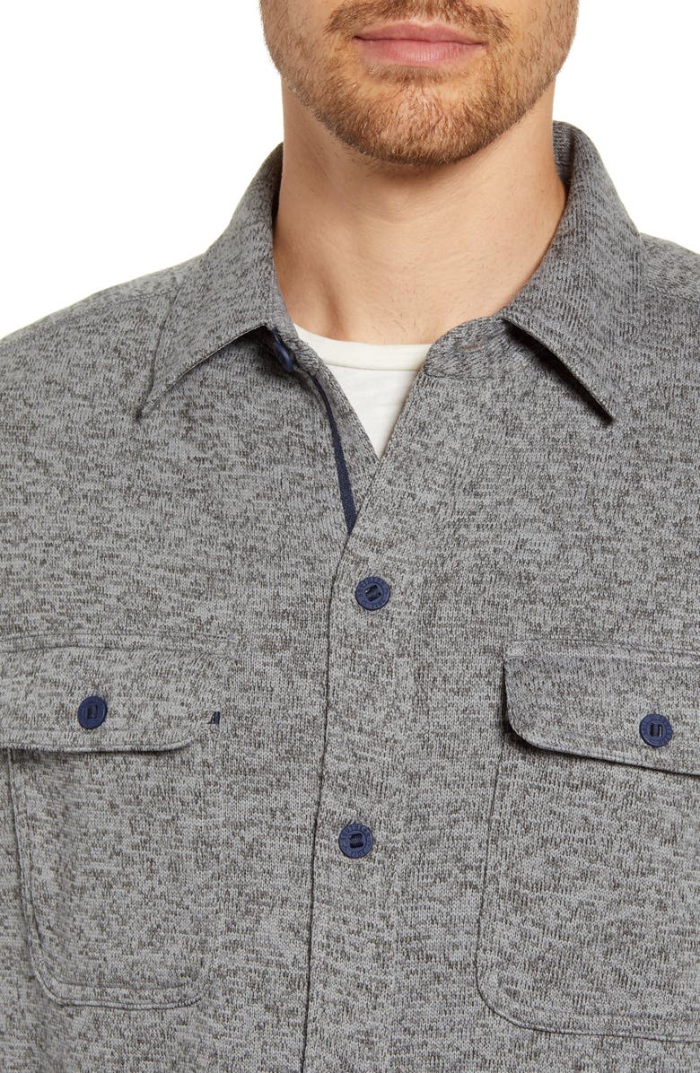 Southern Tide Benjies Regular Fit Button-Up Shirt Jacket, Alternate, color, 