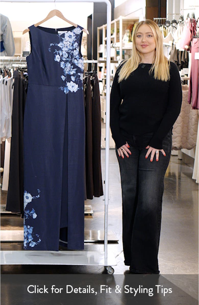 Esti Floral Maxi Jumpsuit, sales video thumbnail