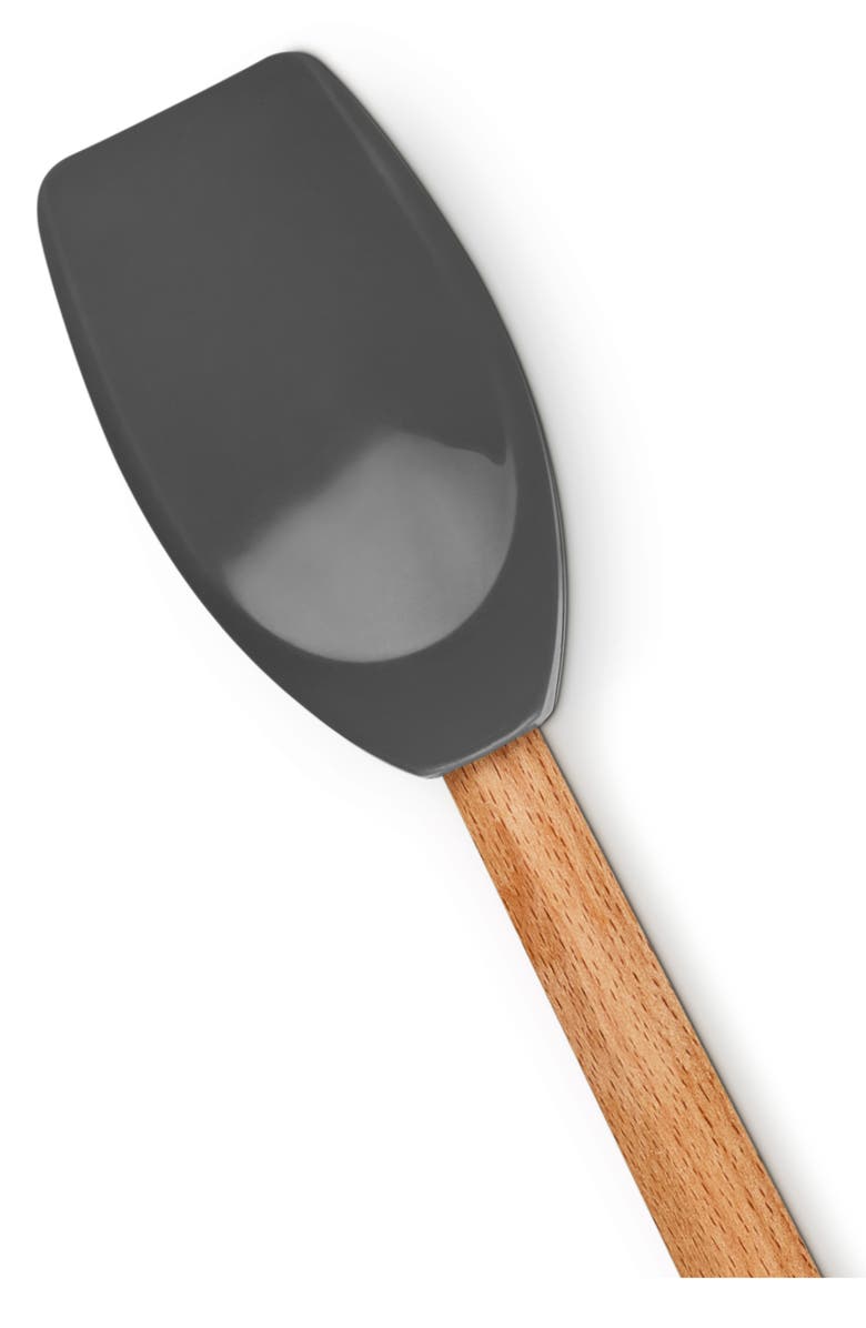 Le Creuset Signature Silicone & Wood Spatula Spoon, Alternate, color, 